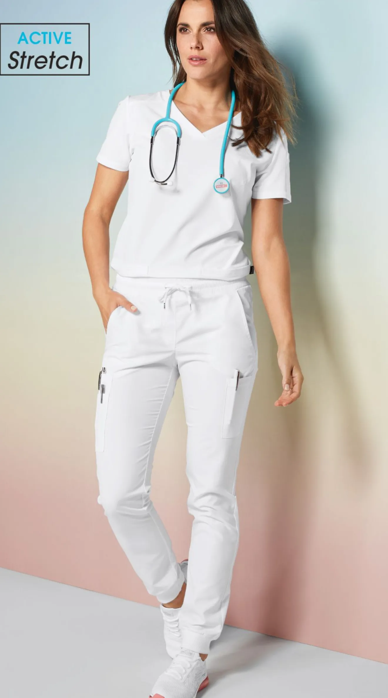 Active-Stretchhose RONDA mit Bündchen