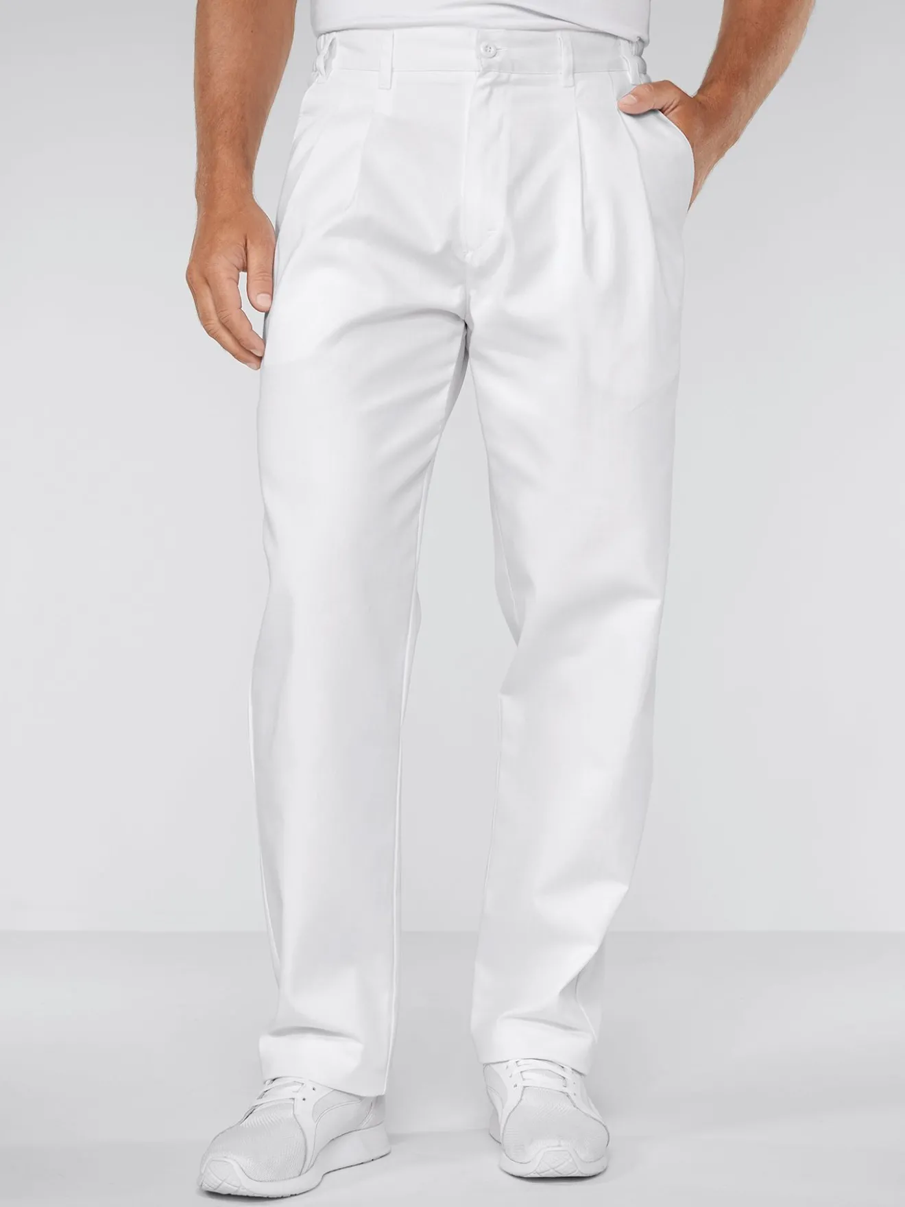 Bundfaltenhose in 2 Längen