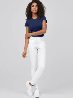 Cover-Flex-Jeans VICTORIA, blickdicht - High Waist
