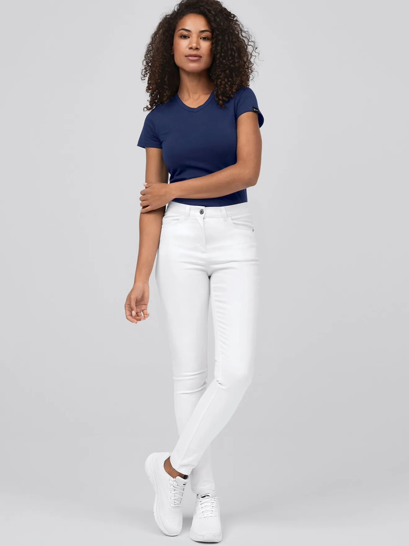 Cover-Flex-Jeans VICTORIA, blickdicht - High Waist