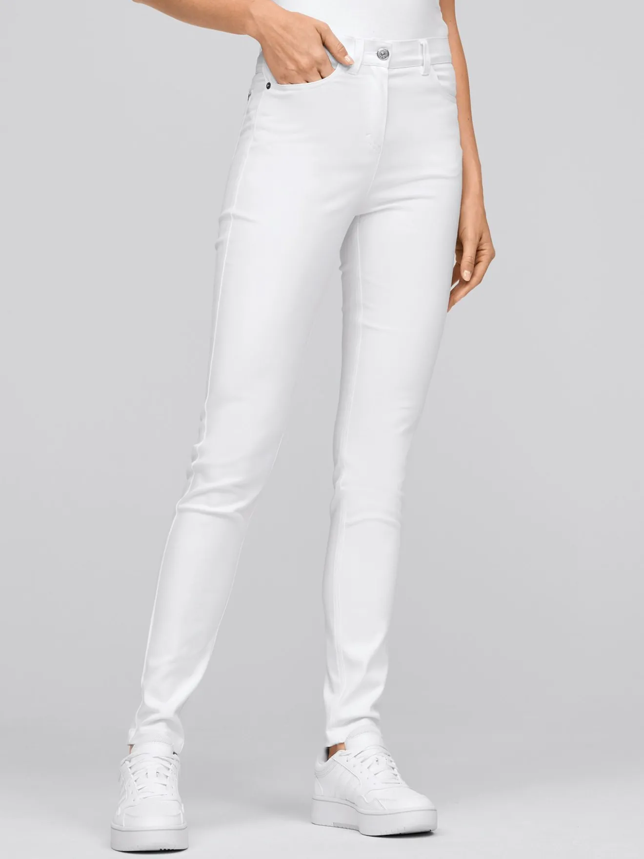 Cover-Flex-Jeans VICTORIA, blickdicht - High Waist