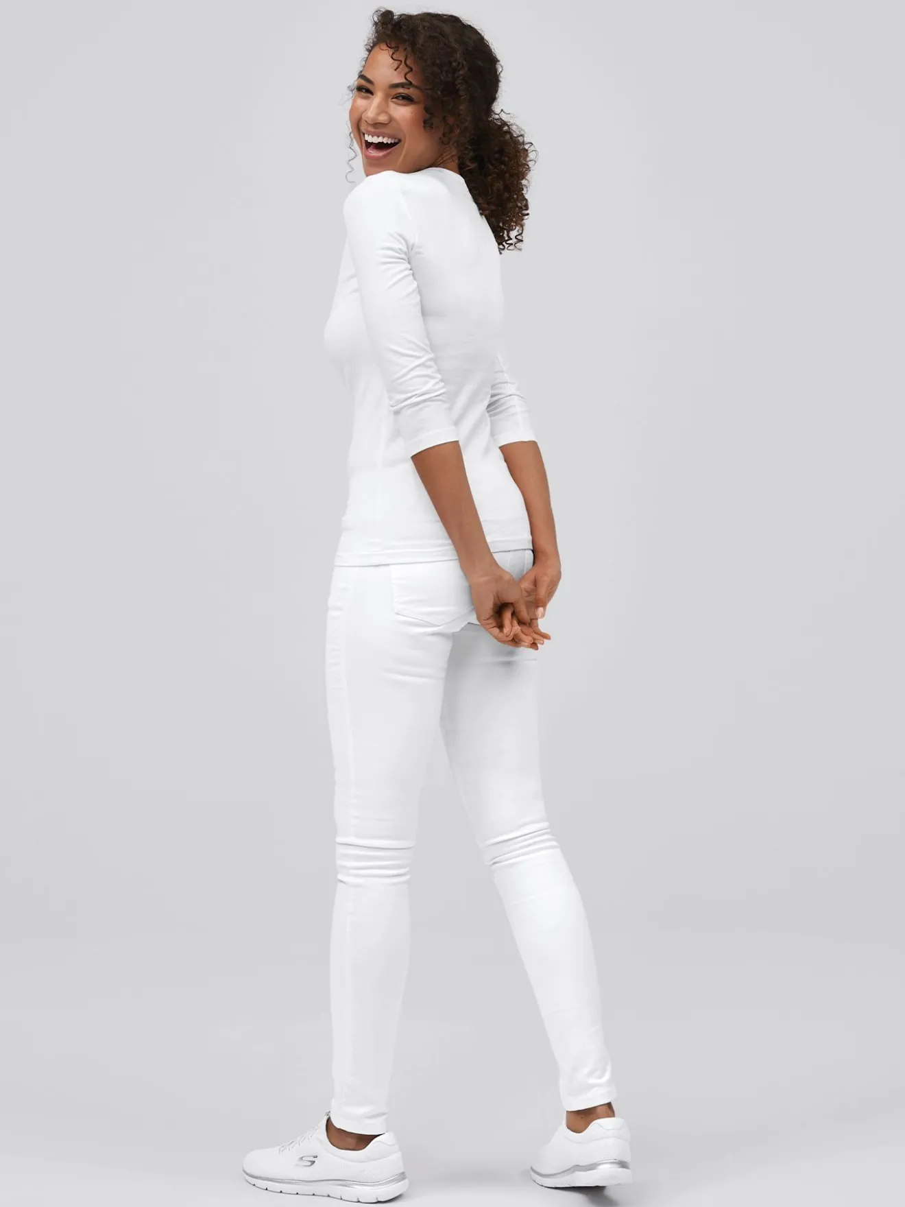 Damen ¾-Arm-Shirt PAU 3er-Pack