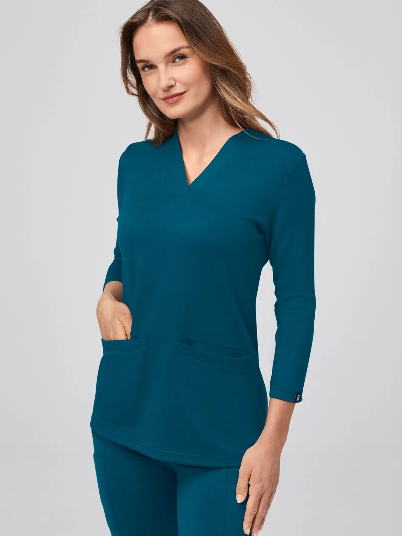 Damen Kasack MARINA – DualSoft 3/4-Arm
