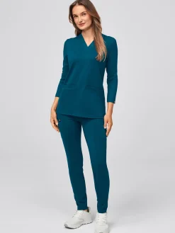 Damen Kasack MARINA – DualSoft 3/4-Arm