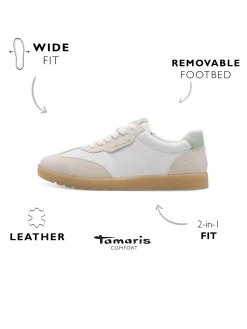 DamensneakerTamaris COMFORT weiß/hellgrau