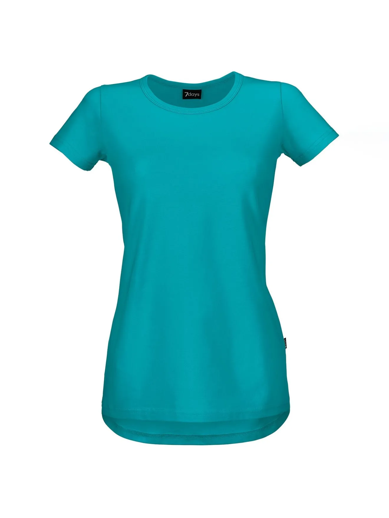 Damen T-Shirt CORIA mit längerer Rückenpartie