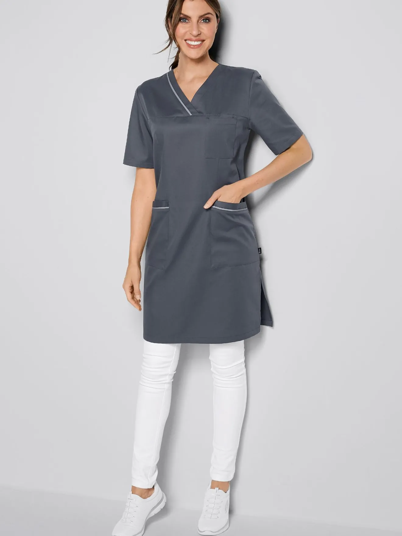Kasack-Kleid - loose fit