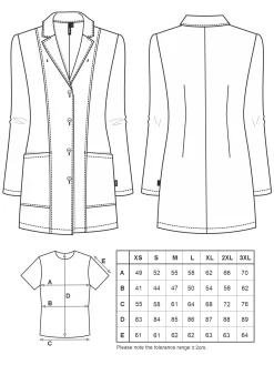 Kurzmantel ANKARA, slim-fit