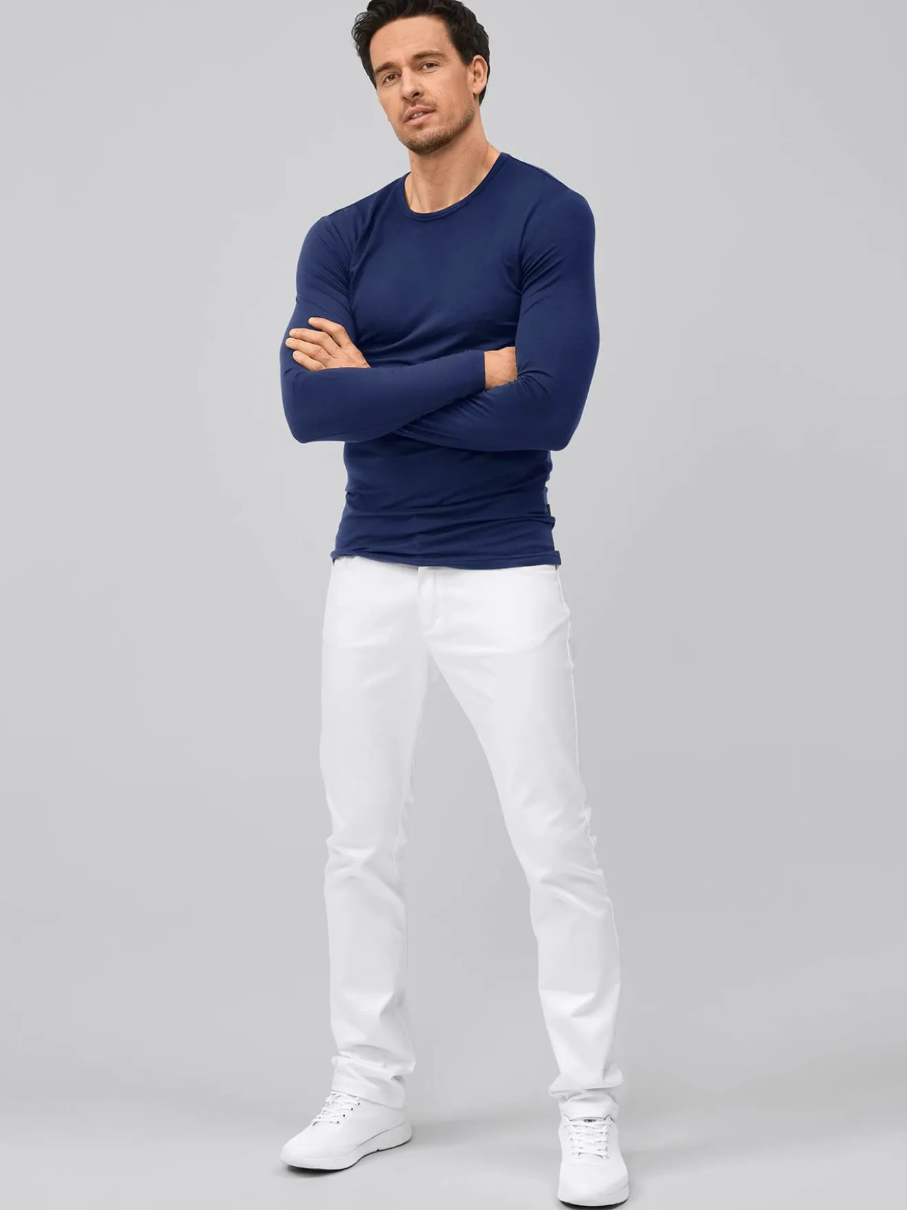 Langarmshirt Lyocell
