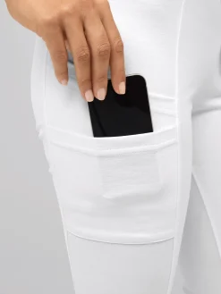 Leggings TAVIRA aus blickdichtem Interlock Jersey