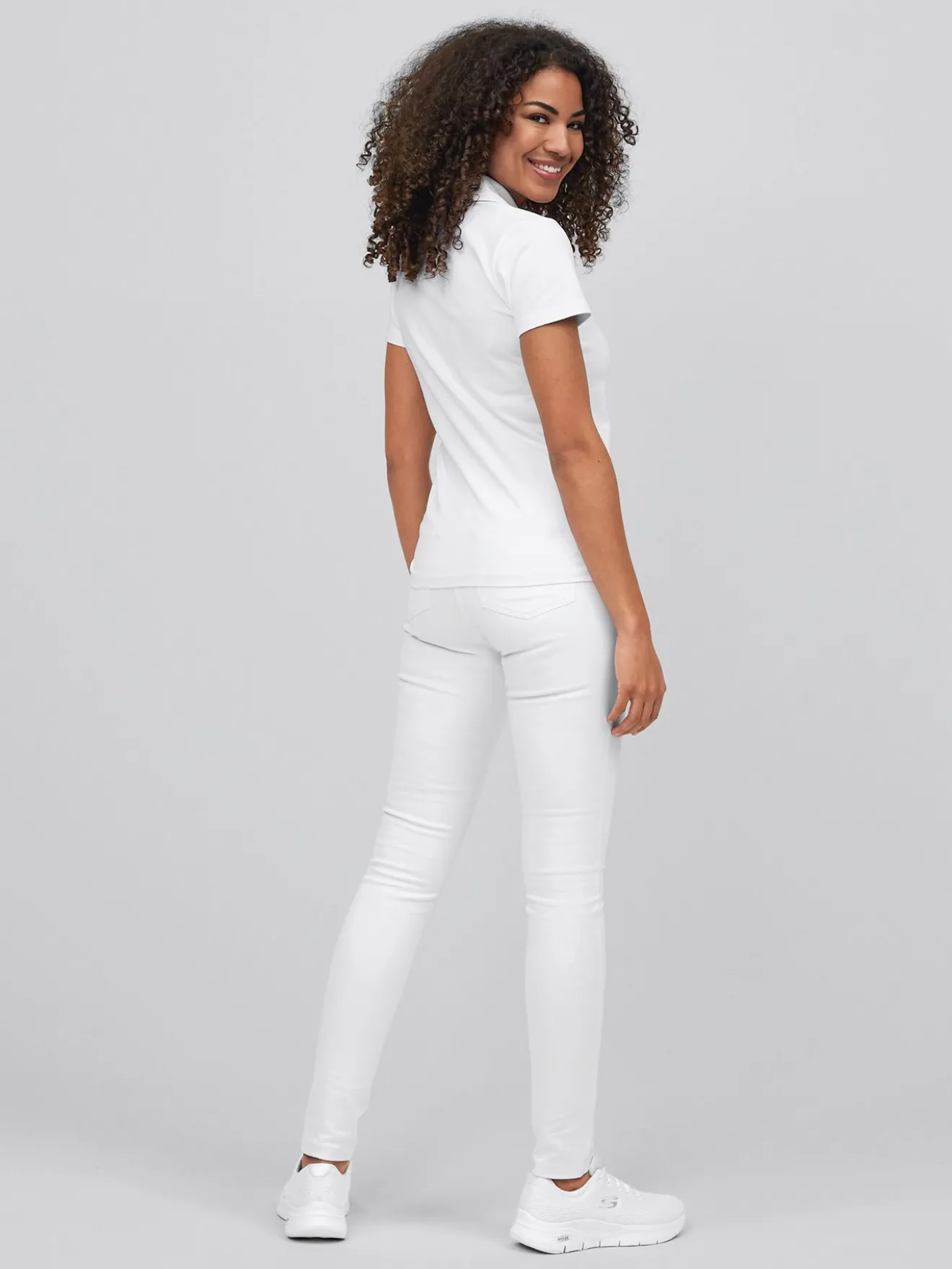 Poloshirt aus Single Jersey