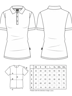 Poloshirt SARNIA, Piqué - Knopfleiste mit Kontrast