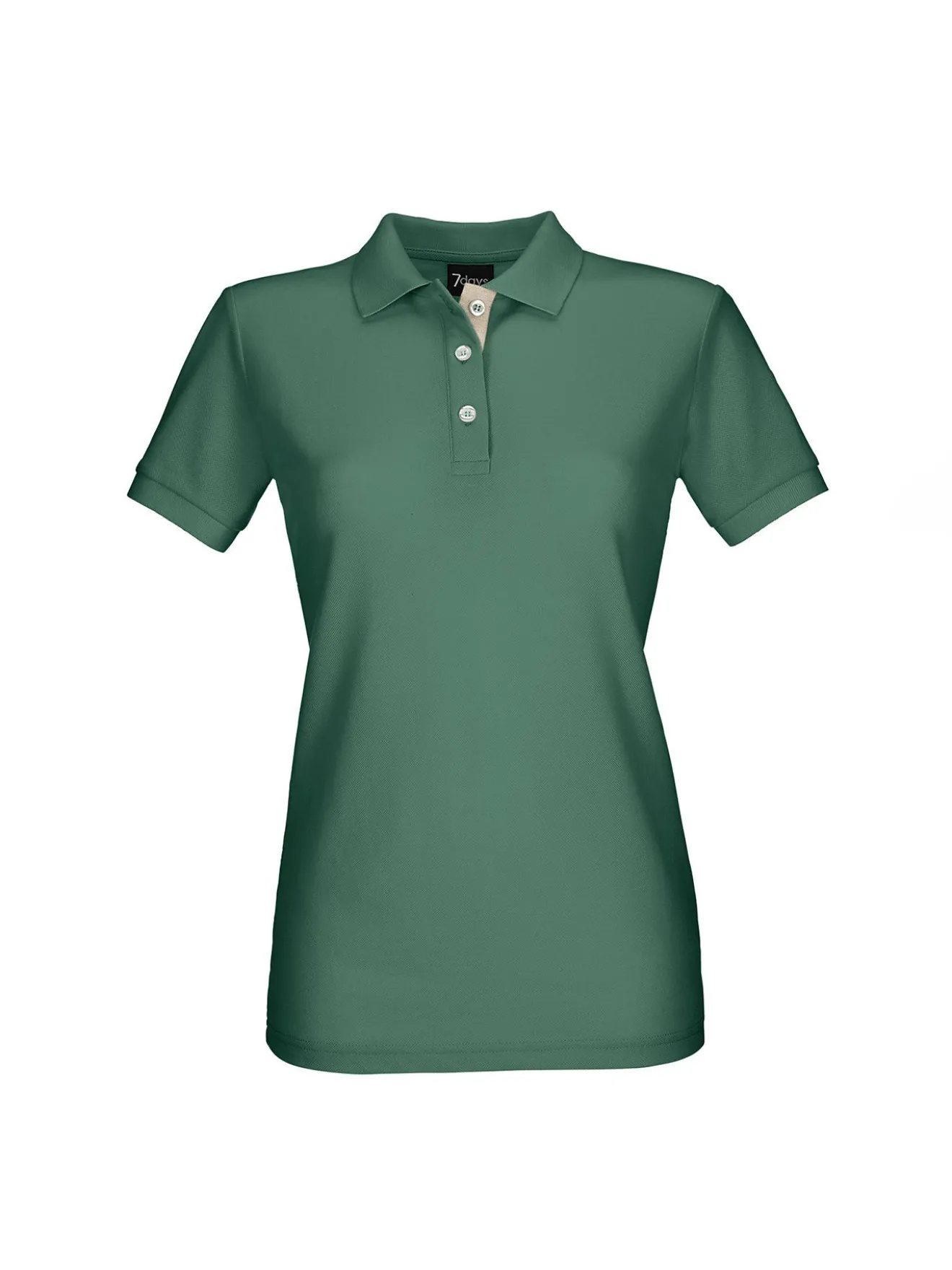Poloshirt SARNIA, Piqué - Knopfleiste mit Kontrast