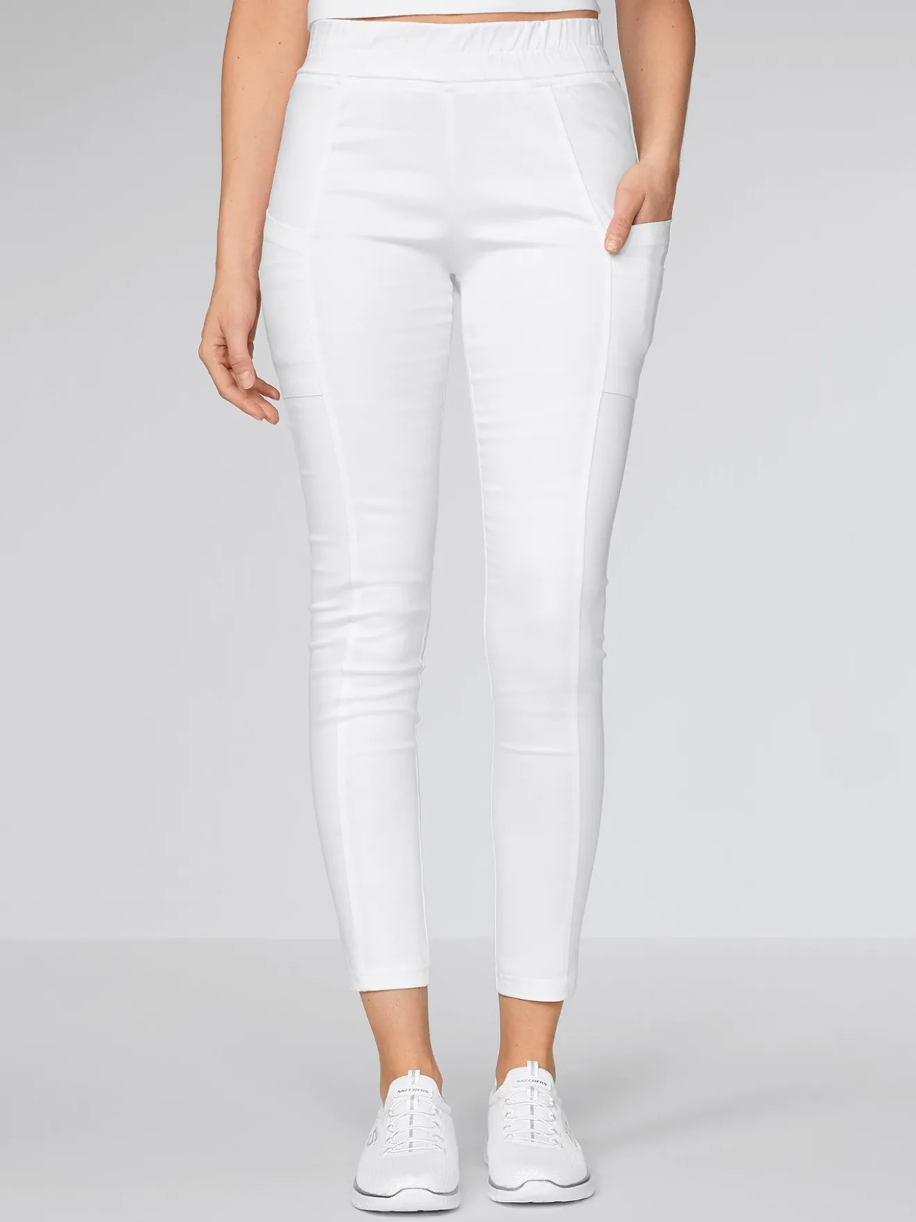 Soft-Stretchhose BELLUNO mit Beintaschen