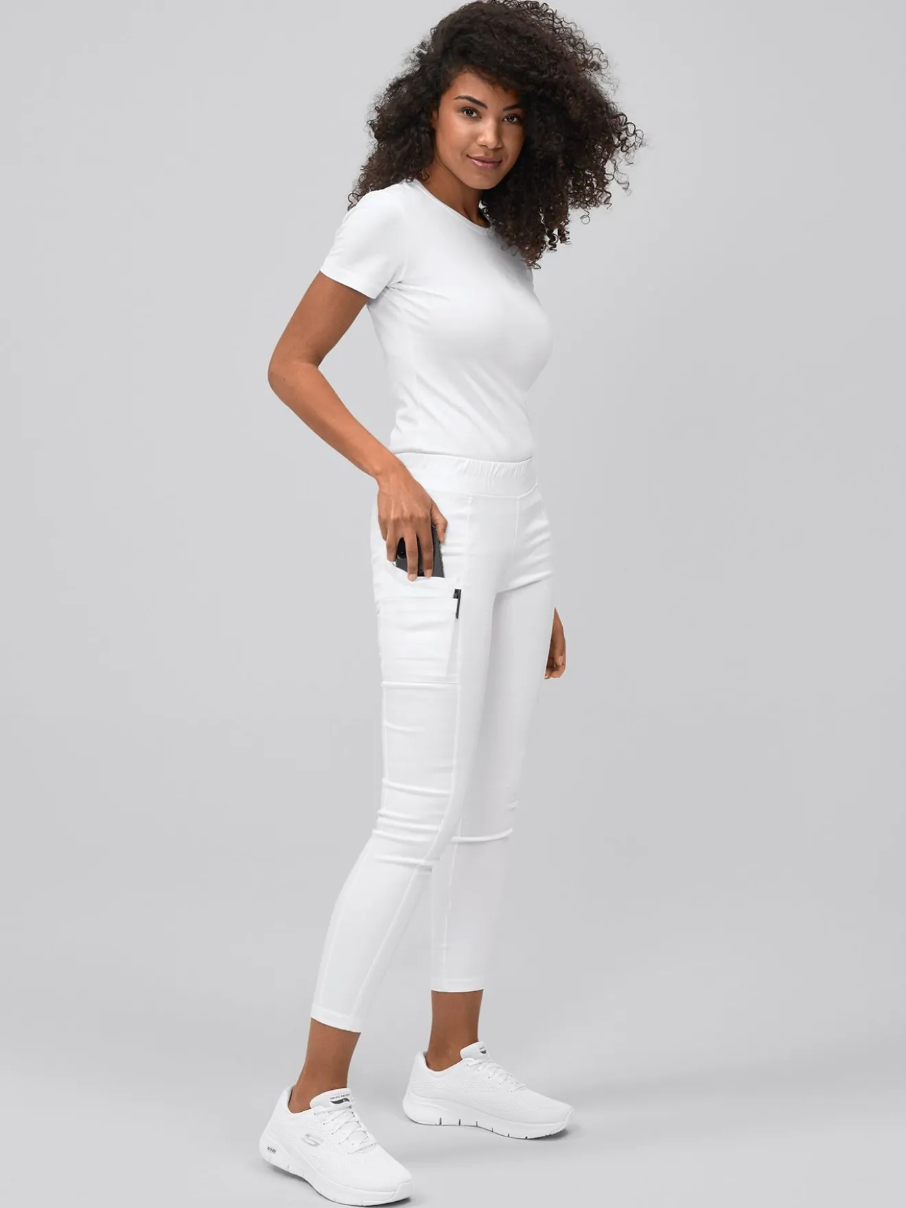 Soft-Stretchhose BELLUNO mit Beintaschen