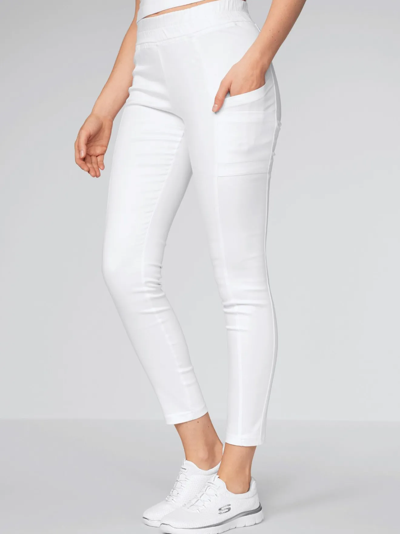 Soft-Stretchhose BELLUNO mit Beintaschen