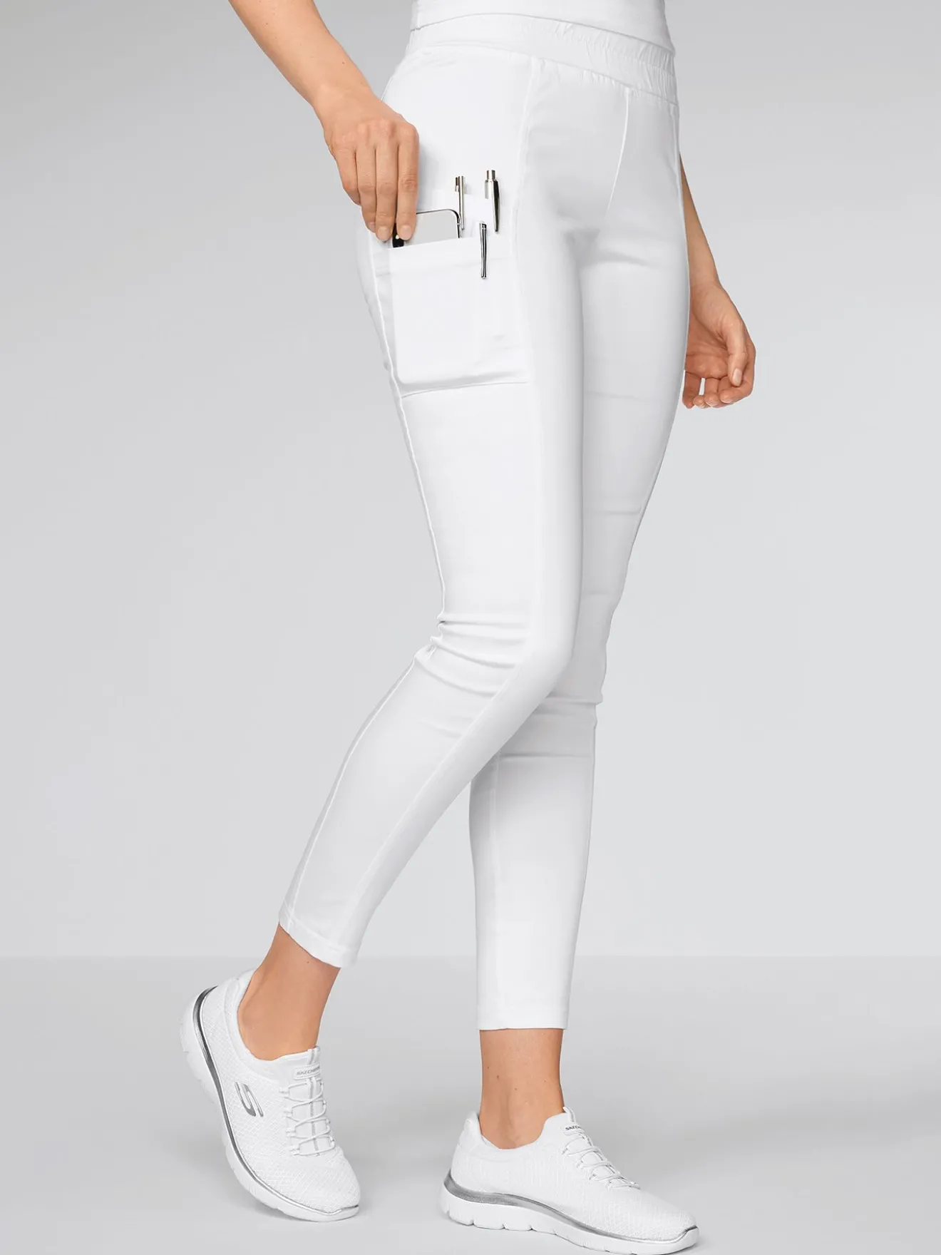 Soft-Stretchhose BELLUNO mit Beintaschen