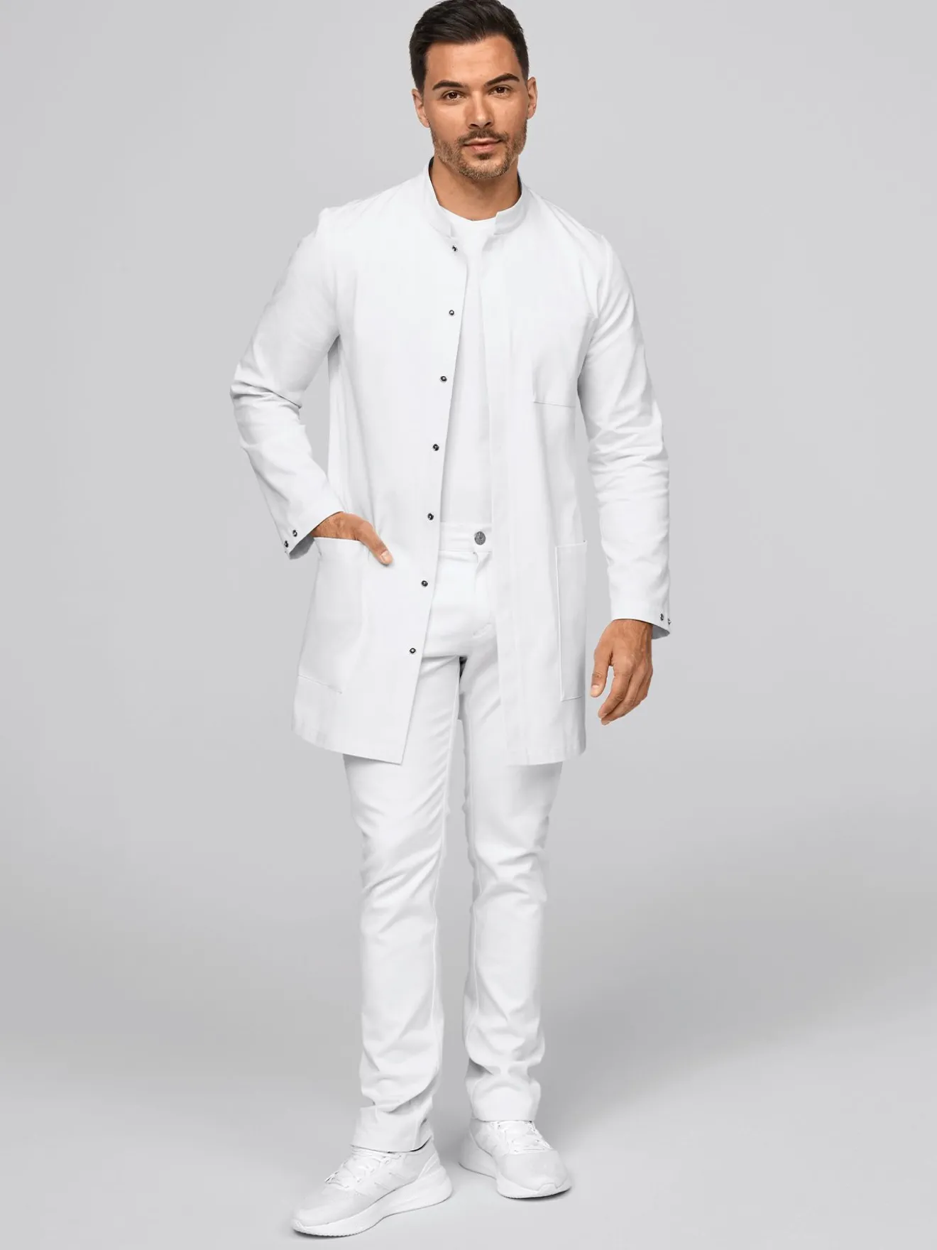 Unisex Mantel ANNECY BW