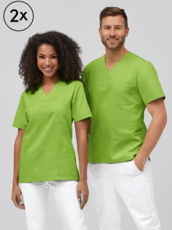 Unisex OP-Kasack PISA 2er-Pack