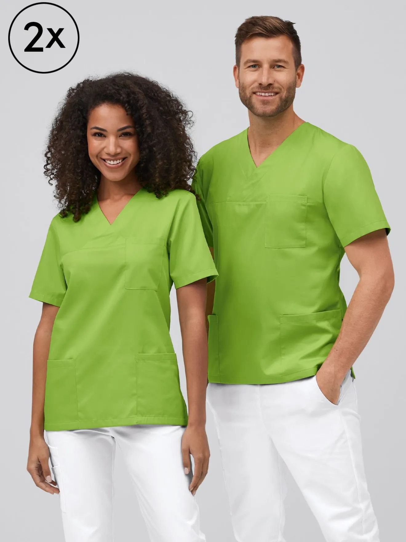 Unisex OP-Kasack PISA 2er-Pack