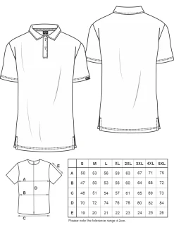 Unisex Poloshirt MADRID, Single Jersey
